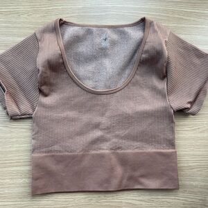 Aerie OFFLINE Bodycon Crop Top Size L